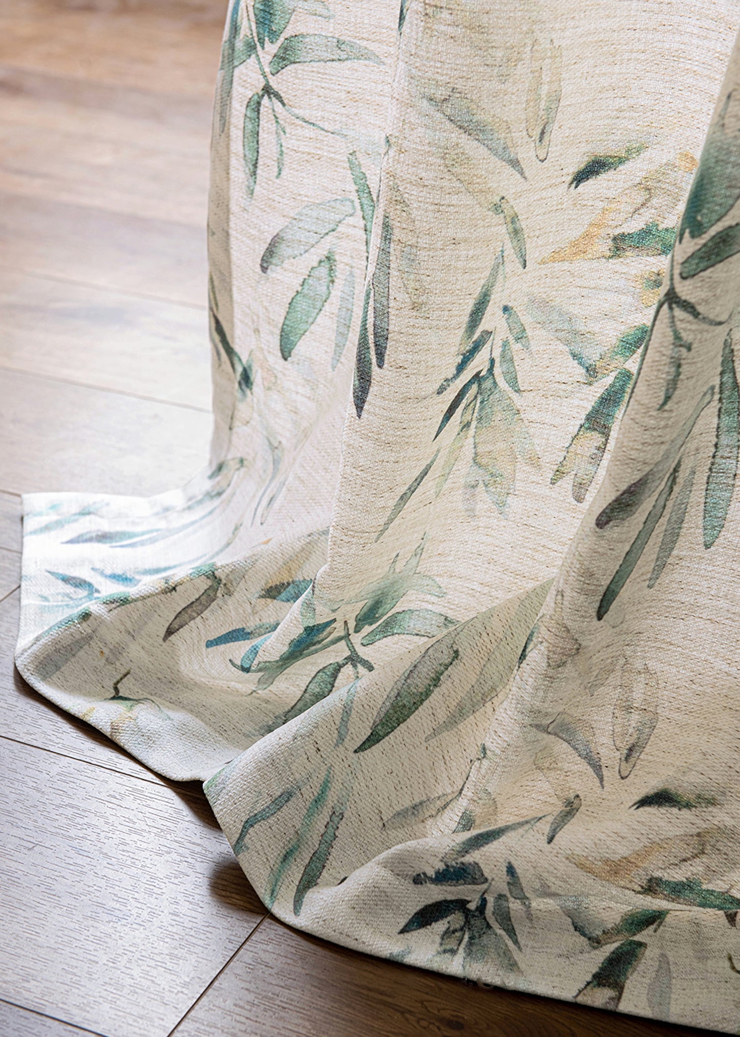 A Pair of Floral Botanical Curtains, Floral Window Curtain, Meadow Floral Curtains, Bedroom/living room curtains, Custom Curtain Panels