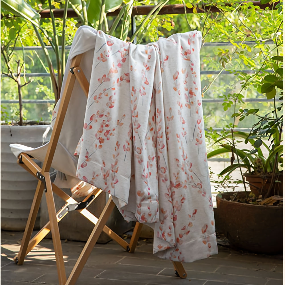 2 Panels Floral Botanical Curtains, Window Curtain, Pattern Floral Curtains, Bedroom/curtains for living room, Custom Curtain Panels