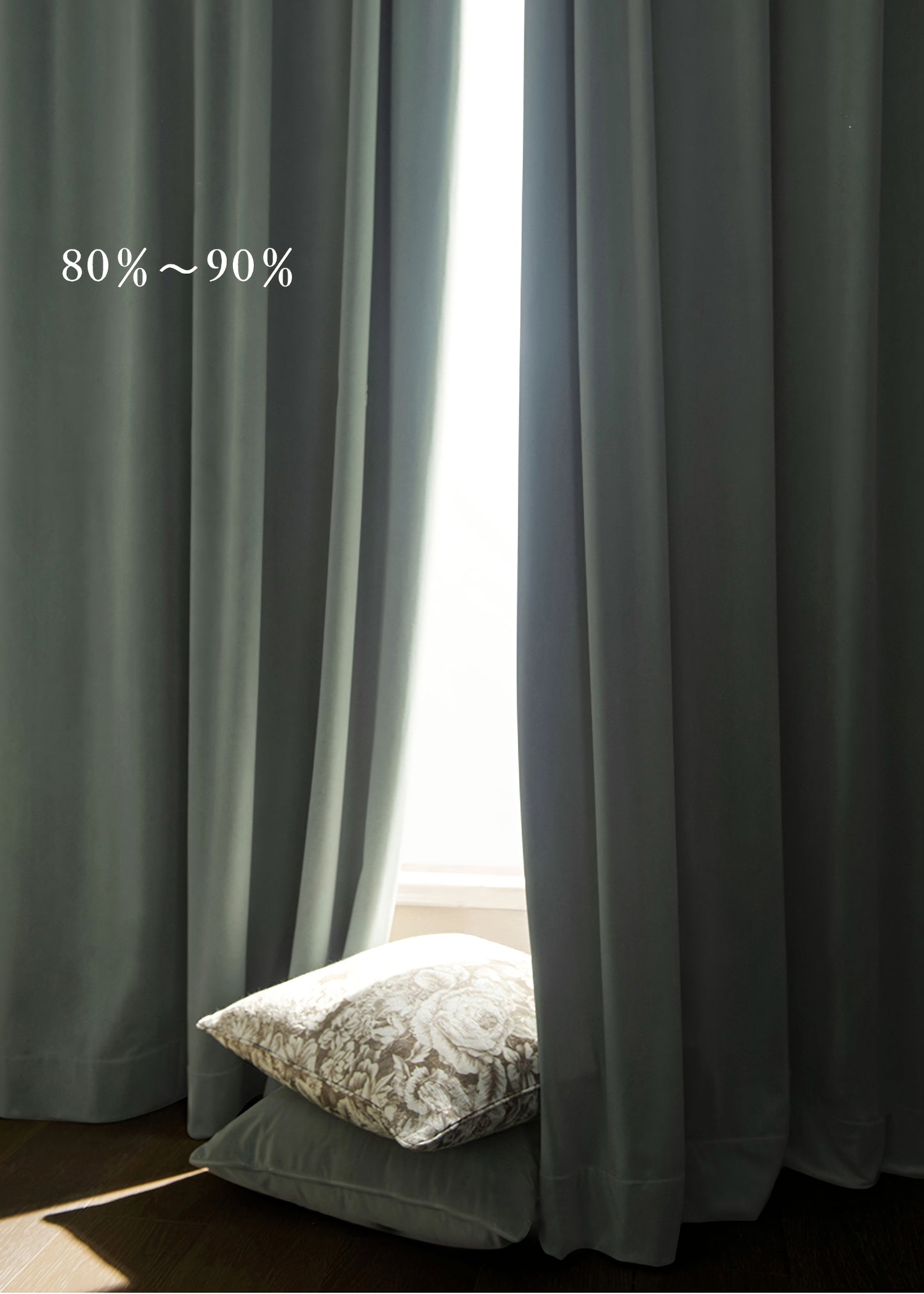 Pair of Mint Green Velvet Curtains, Bedroom Velvet Curtains, Living Room Pepper Mint Green Velvet Curtains, Custom Curtains