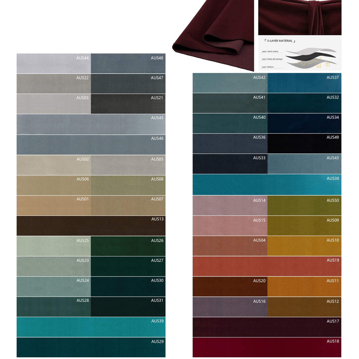 A Pair of Custom Heavy Black Velvet Curtains - Luxurious Drapery Panels for Living Room - 102 Inch Long Velvet Curtains