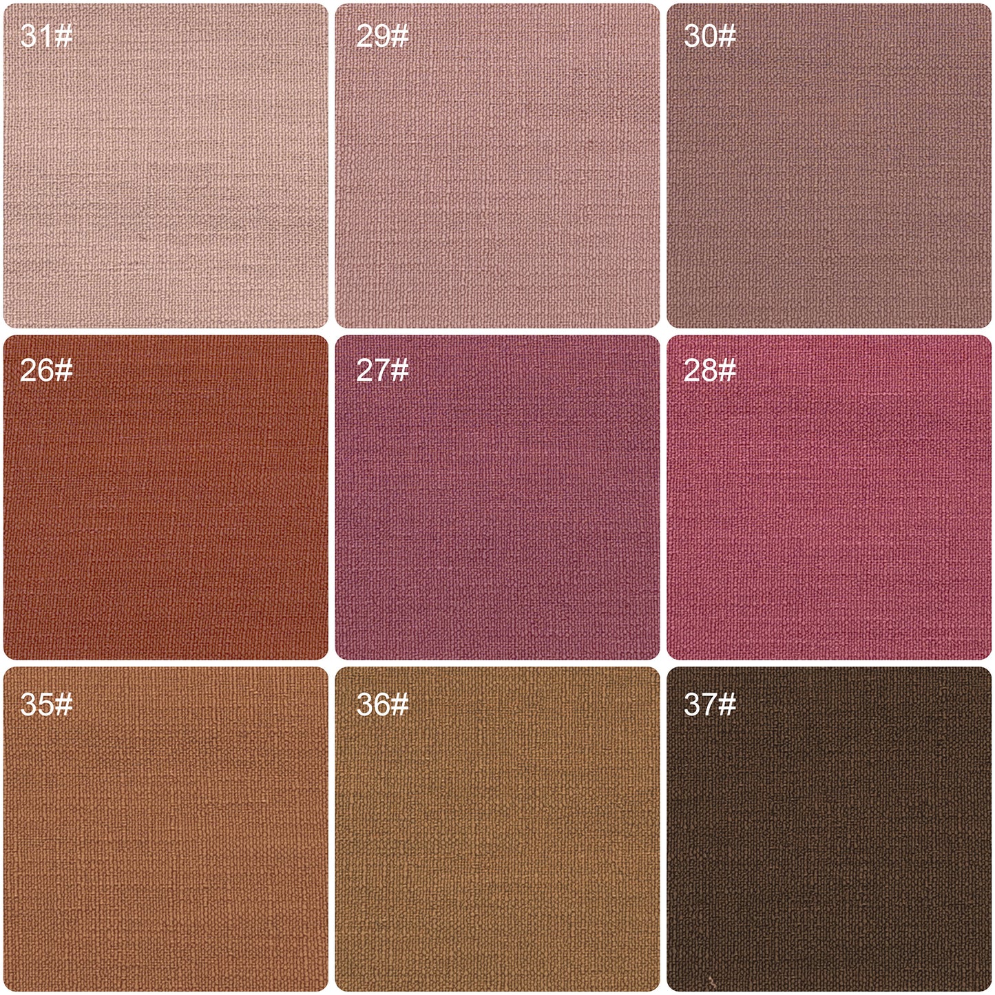 Roman shades/Curtain Fabric Samples, Cotton Blend Fabric Swatches