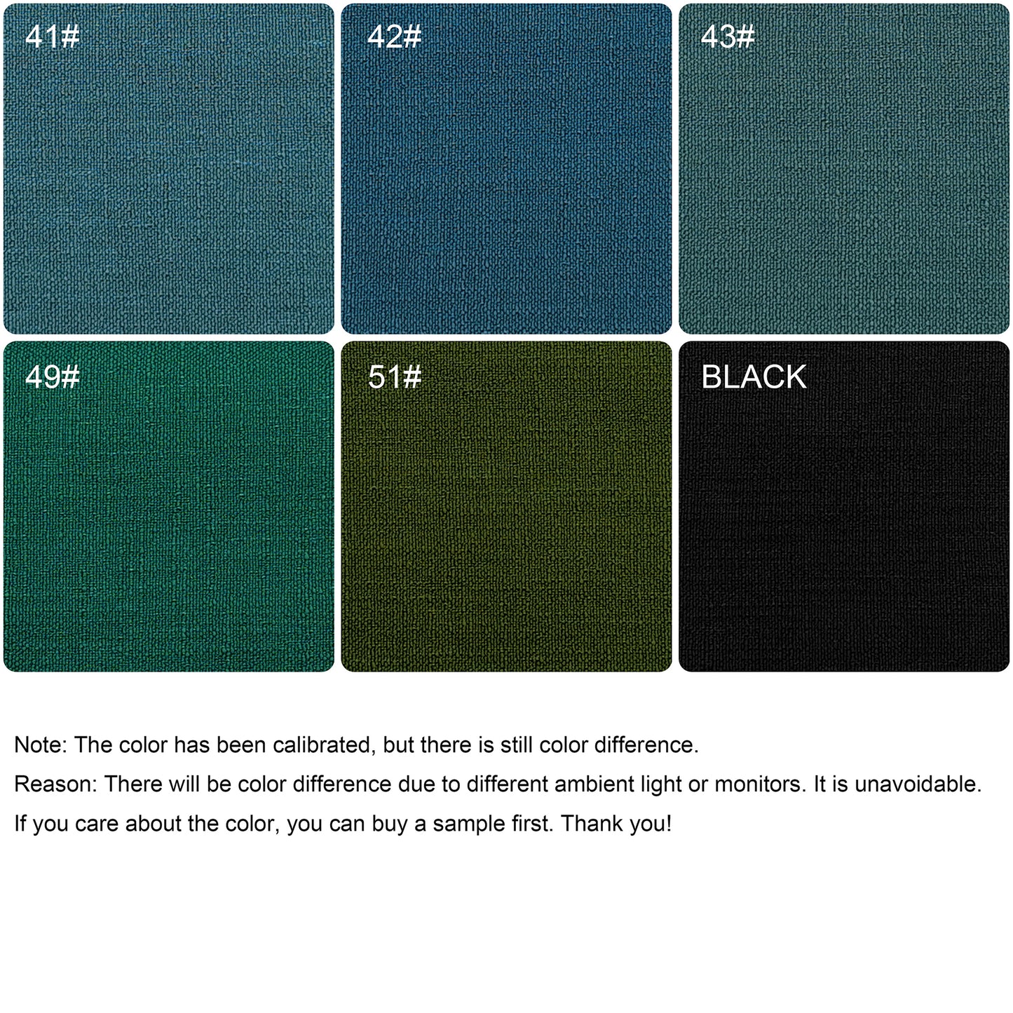 Roman shades/Curtain Fabric Samples, Cotton Blend Fabric Swatches