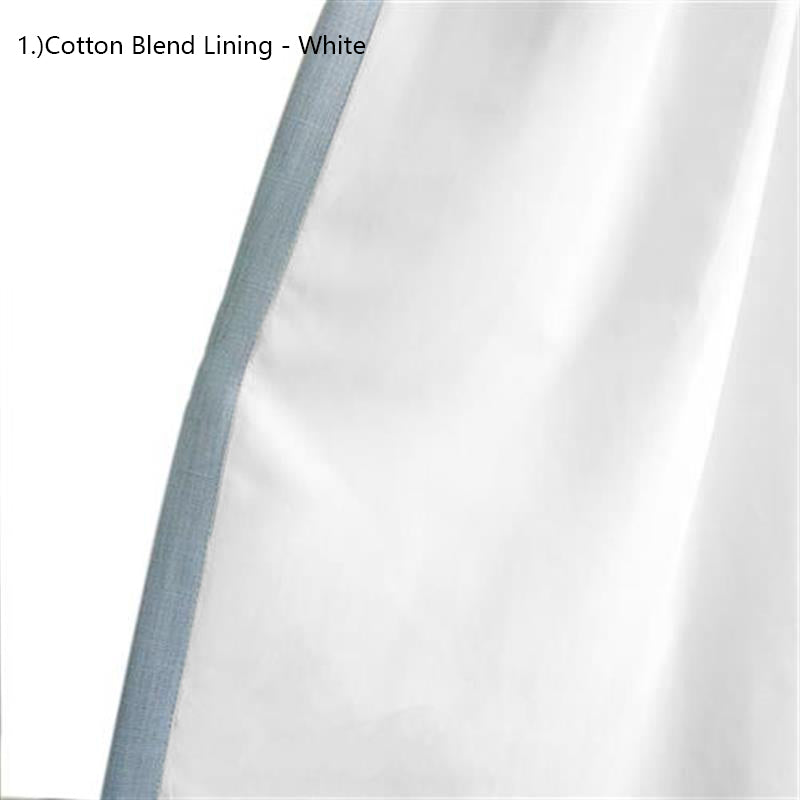 Please remember to add the curtain liner to your shopping cart with your curtains, as this item cannot be purchased separately. Thank you!