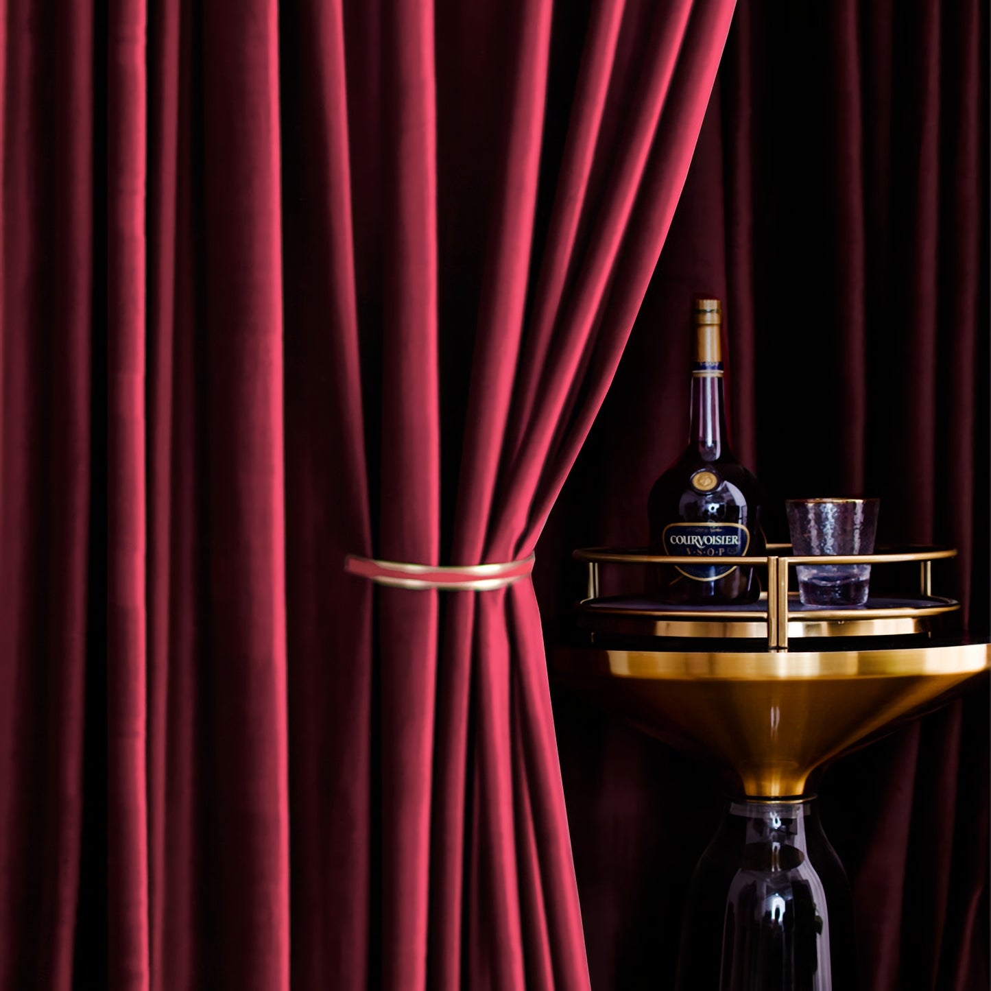 Luxury Wine Red/ Burgundy Velvet Curtains, Red Curtain Dark Red, Dark Maroon Curtains For Living Room, Bedroom Curtains, Custom Curtains