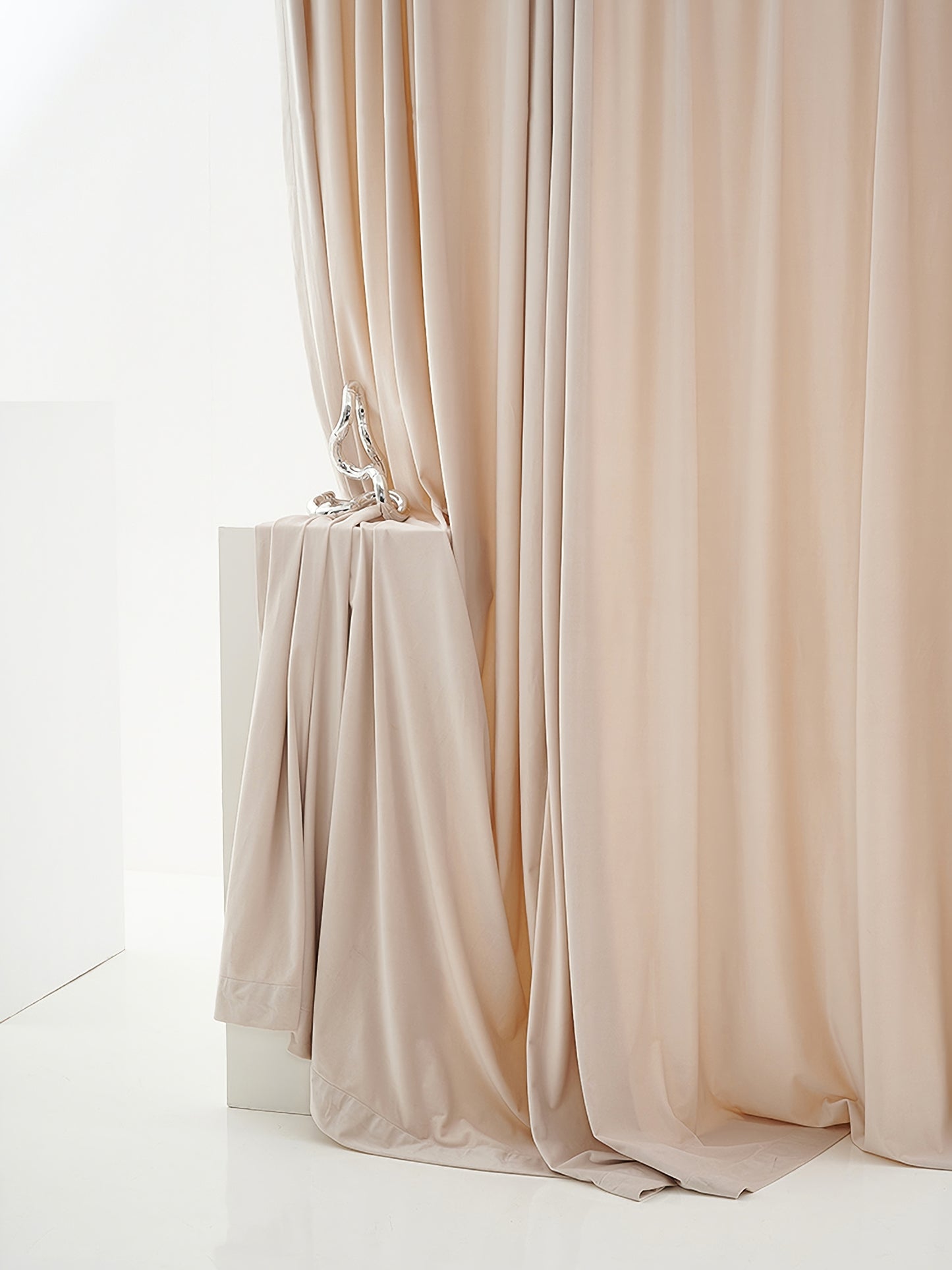 Pair of Cream Velvet Curtains, Beige Velvet Curtain,  Window Curtain, Bedroom/Curtains for living room, Custom Curtains panels, Drapes