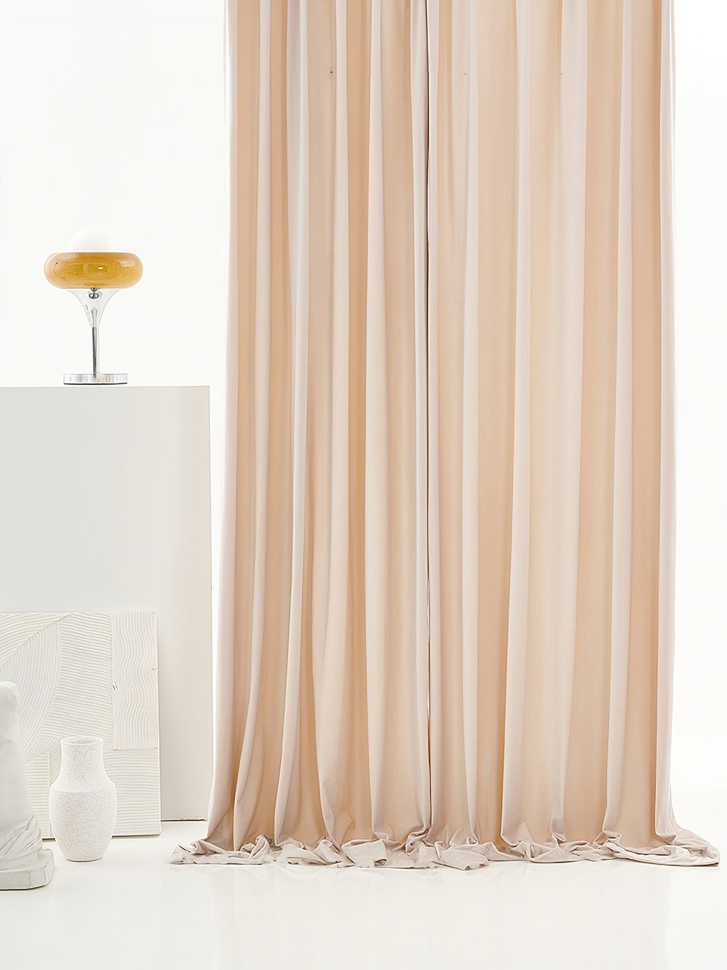 Pair of Cream Velvet Curtains, Beige Velvet Curtain,  Window Curtain, Bedroom/Curtains for living room, Custom Curtains panels, Drapes