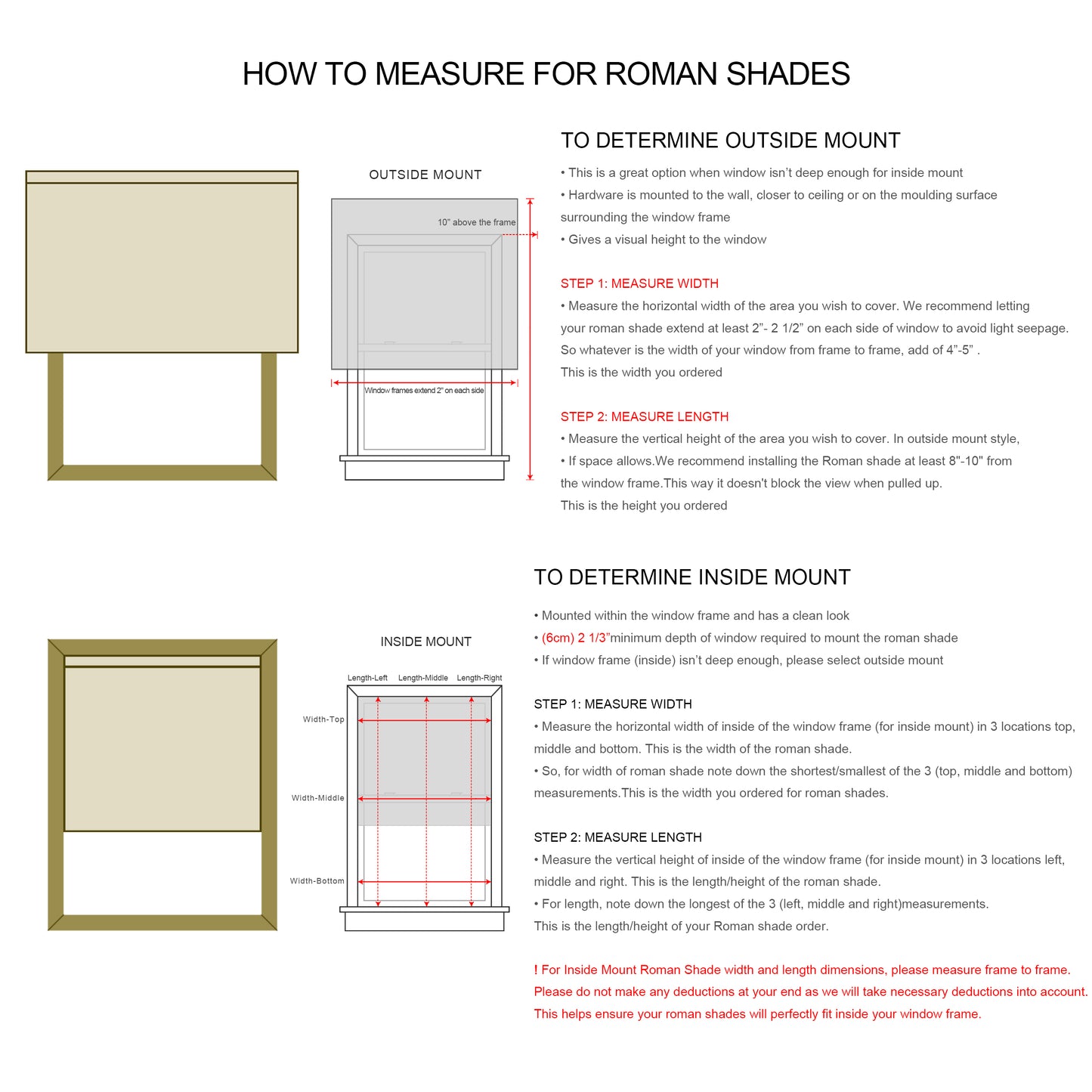 Custom Roman Shades for Doors Windows-kitchen-Flat Roman blinds with Trim Two Side Black-Borders-Roman Shade Blackout with Chain Mechanism