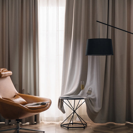 Pair of Premium Beige Velvet Curtains, Brown Velvet Curtains, Solid Color Curtains, Living & Bedroom Curtains, Custom Curtain