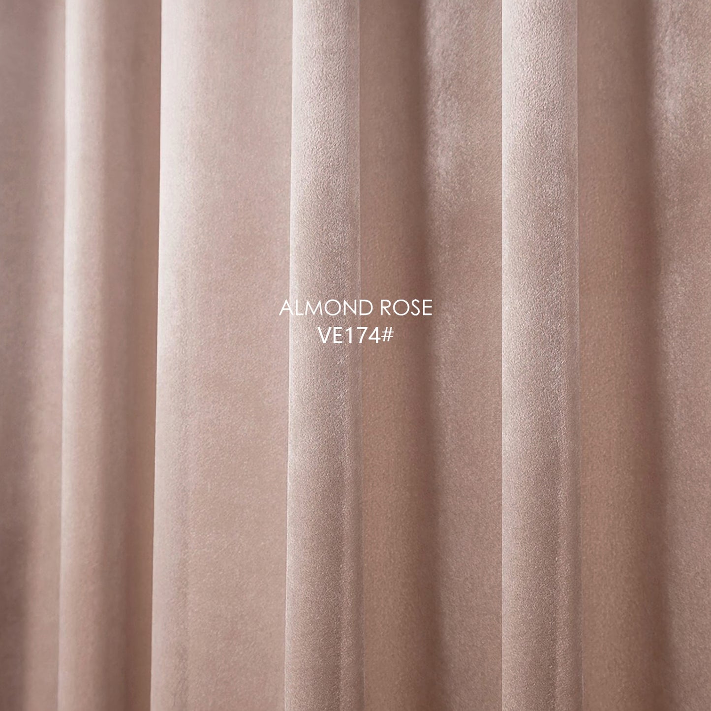Pair of Velvet Blush Pink Curtain-Window Curtain Panels-Curtains Living of room-Blackout Curtains-Dining Room Custom curtains