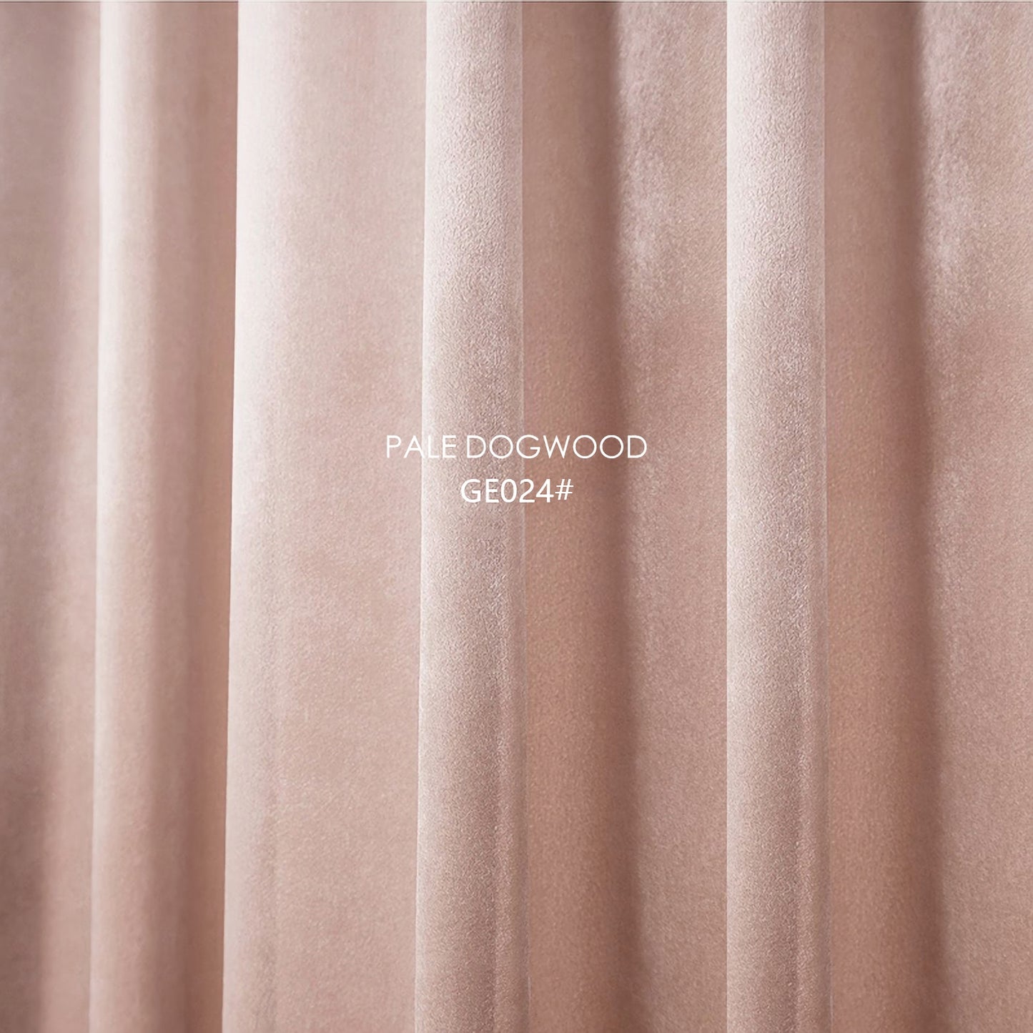 Pair of Velvet Blush Pink Curtain-Window Curtain Panels-Curtains Living of room-Blackout Curtains-Dining Room Custom curtains