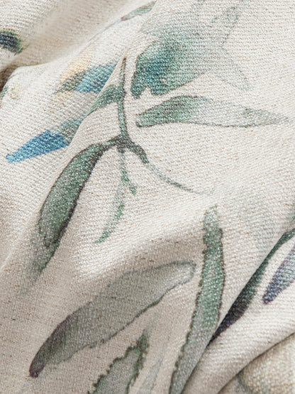 A Pair of  Floral Botanical Curtains, Floral Window Curtain, Meadow Floral Curtains, Bedroom/living room curtains, Custom Curtain Panels