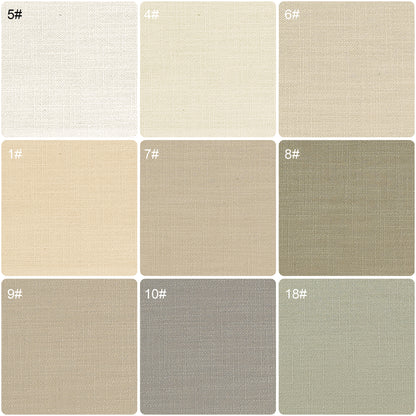 Roman shades/Curtain Fabric Samples, Cotton Blend Fabric Swatches