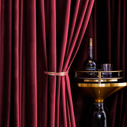 Luxury Wine Red/ Burgundy Velvet Curtains, Red Curtain Dark Red, Dark Maroon Curtains For Living Room, Bedroom Curtains, Custom Curtains