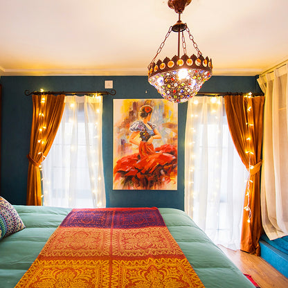 Pair of Orange /Yellow Luxury Velvet Curtains, Grommet Window Curtain Drapes, Bedroom/Curtains for living room, Custom Extra-long panels