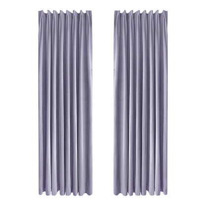 Pair of Plum Purple Velvet Curtains, Curtains, Window Curtain Drapery, Eggplant /Purple Velvet Fabric, Home Decor, Blue violet Curtains