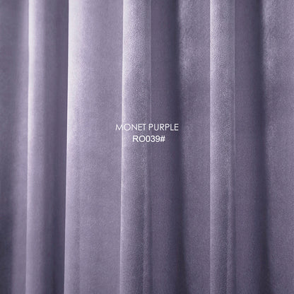 Pair of Plum Purple Velvet Curtains, Curtains, Window Curtain Drapery, Eggplant /Purple Velvet Fabric, Home Decor, Blue violet Curtains