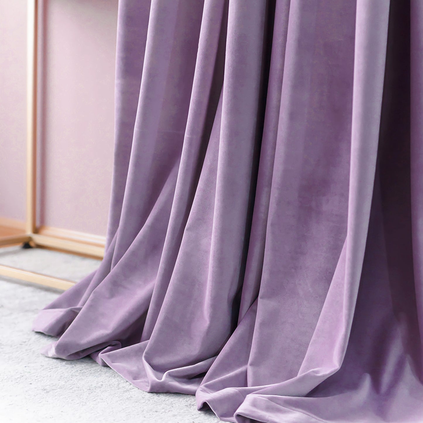 Pair of Roman Purple Velvet Curtains, Purple Velvet Drapery velvet curtains for living room /bedroom panels, Fuchsia Custom Curtains