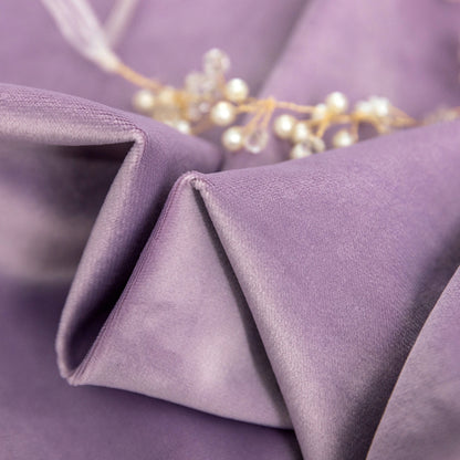 Pair of Roman Purple Velvet Curtains, Purple Velvet Drapery velvet curtains for living room /bedroom panels, Fuchsia Custom Curtains