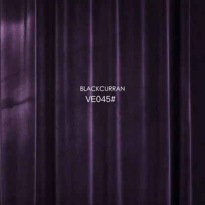 A Pair of Black Currant/Dark Purple Velvet Curtains, Bedroom Velvet Curtains, Living of Room, Eggplant Velvet Panels/drape, Custom Curtains