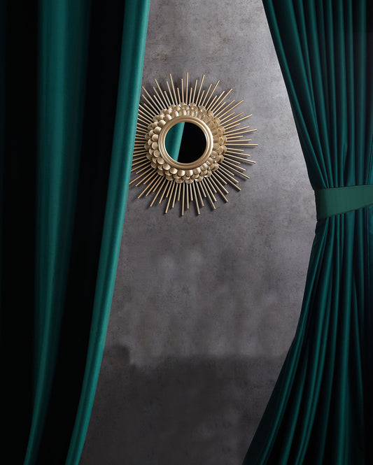 A Pair of Dark Emerald Green Velvet Curtain Drapes, Dark green Curtains Panel, Custom Curtains, Living Room Curtains, Bedroom Curtains
