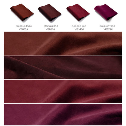 Pair of Wine Velvet Curtains Burgundy, Red Curtain Dark Red, Dark Maroon Living Room Curtain, Bedroom Curtains, Custom Curtains